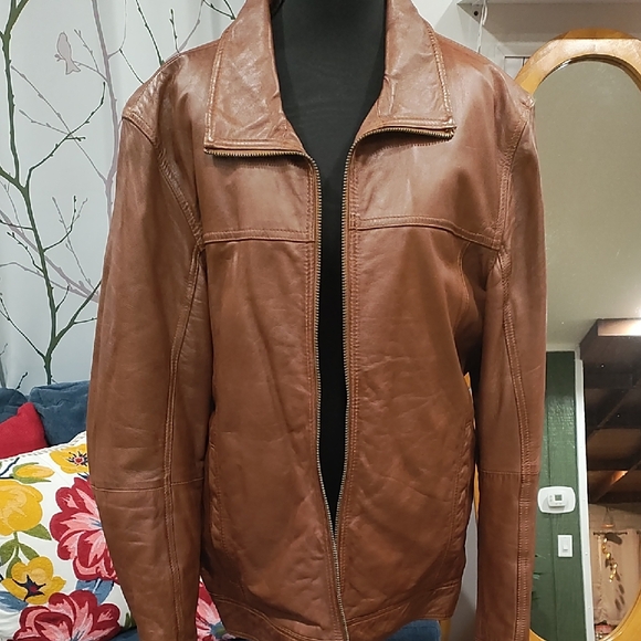 Wilsons Leather Other - Wilsons Leather Tan Jacket for Men